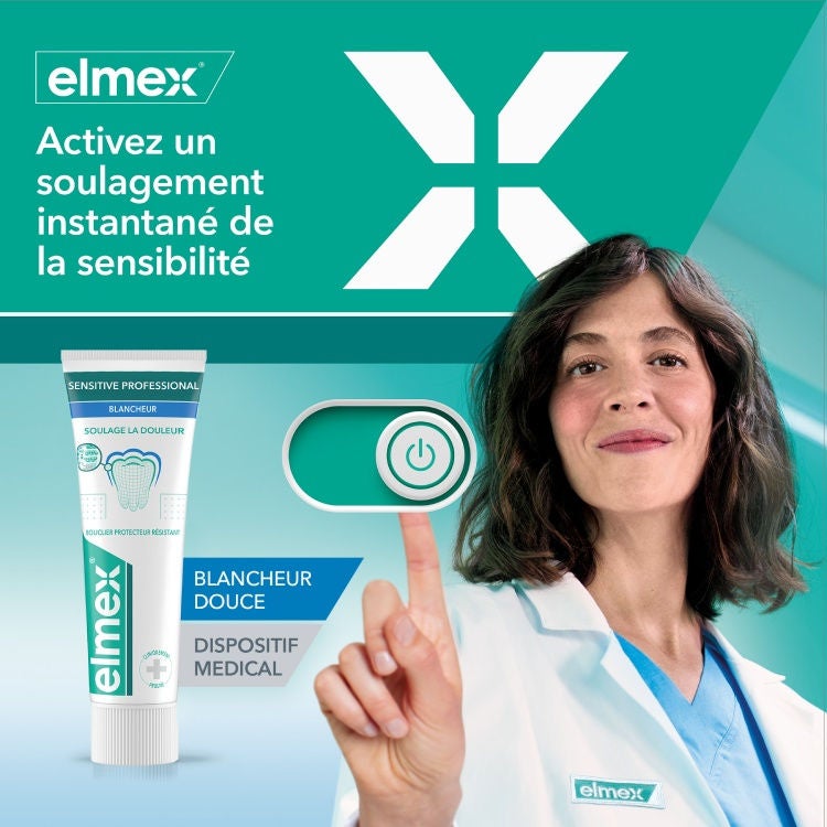 Activez un soulagement instantané de la sensibilité