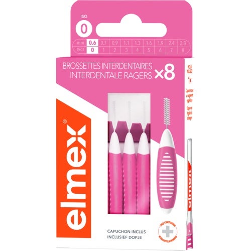 Brossettes Interdentaires elmex® Taille 0, 0.6mm