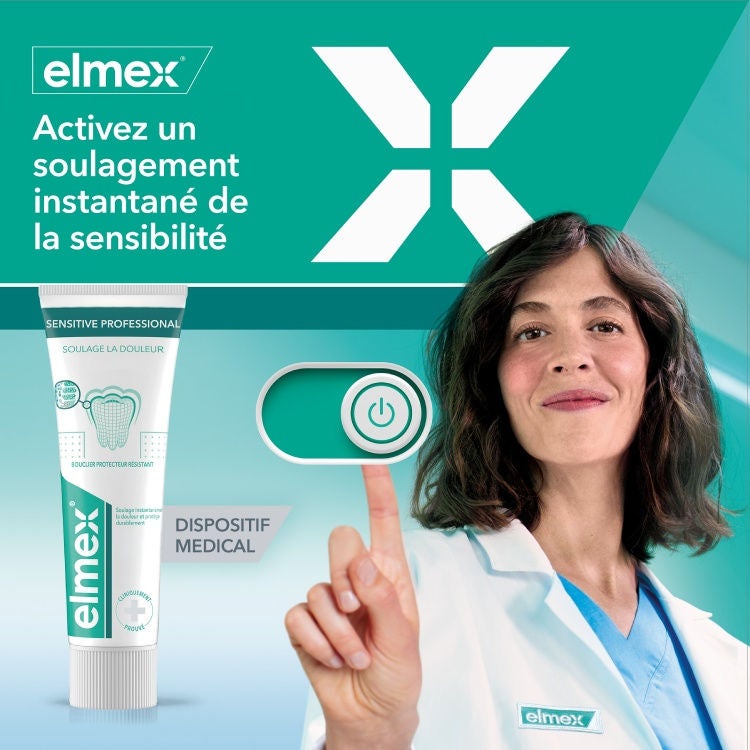 Activez un soulagement instantané de la sensibilité