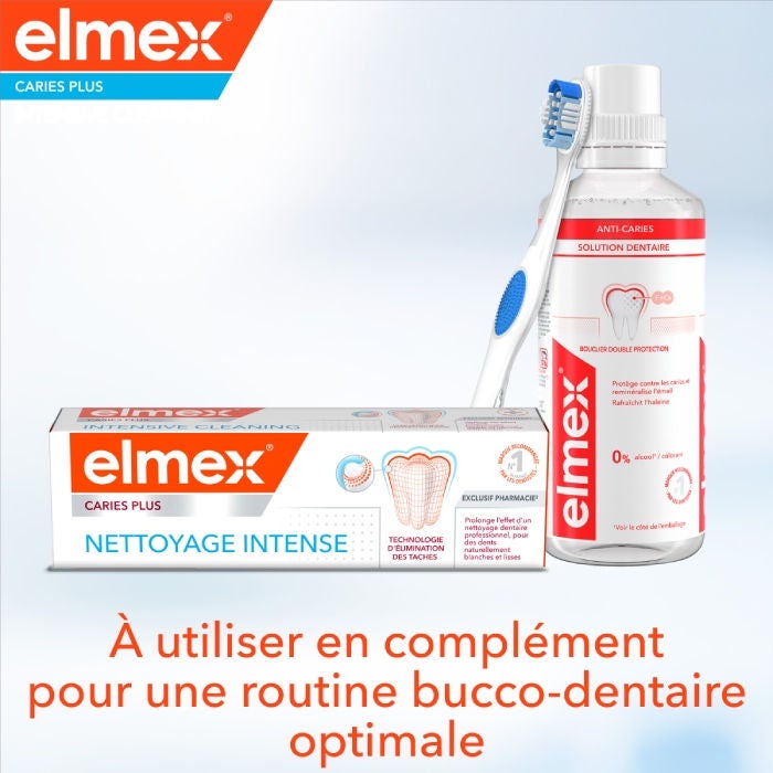 Dentifrice elmex® Anti-Caries Nettoyage Intense benefit 6