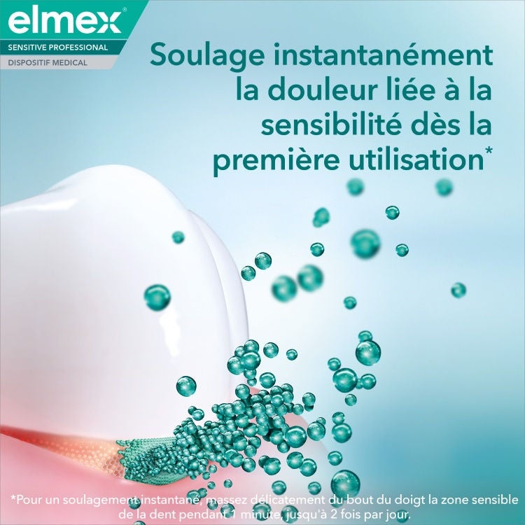 Soulage instantanément la douleur liée á la sensibilité des la permiére utilisation