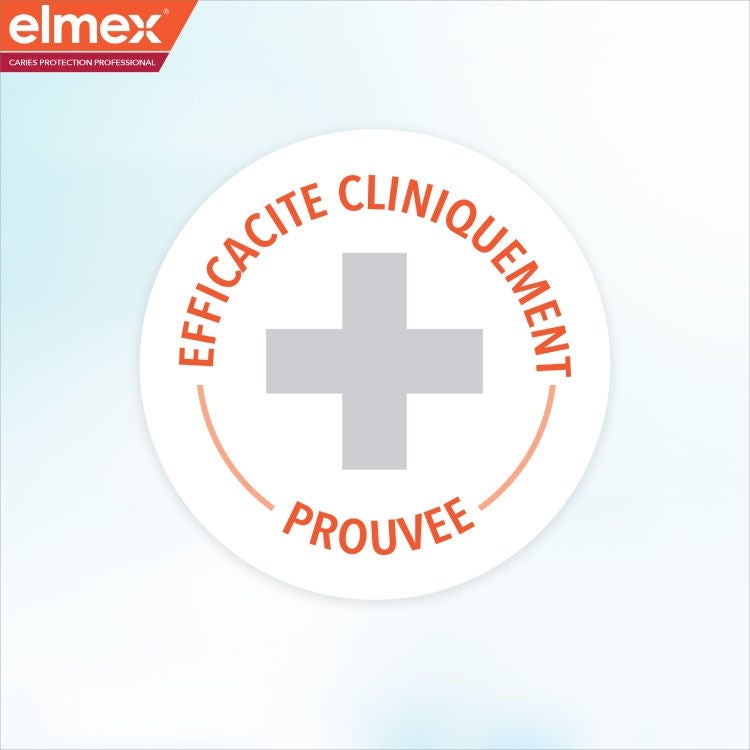 Dentifrice elmex® Anti-caries Professional Junior Bouclier Anti-Sucre 6-12 ans  benefit 6