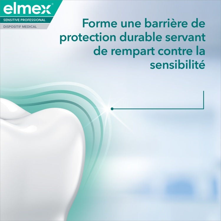 Forme une barriére de protection durable servant de rempart contre la sensibilité